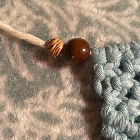 Hand Crafted Custom Macrame wall hanging decor banner - Picture 7 of 8